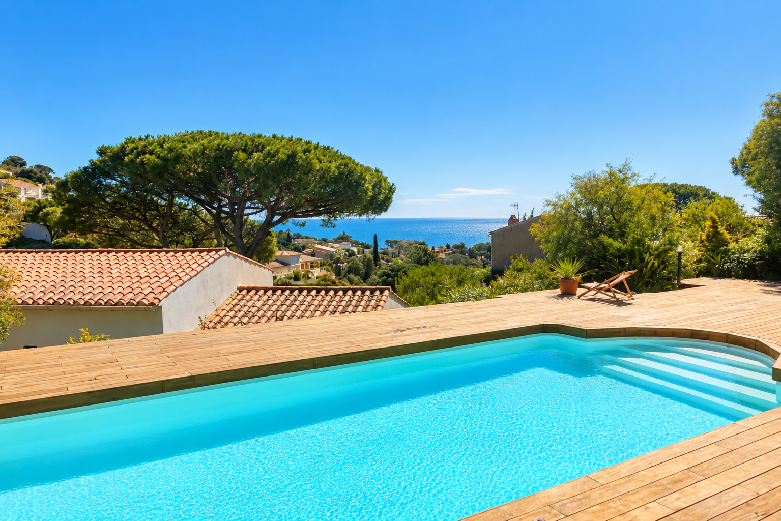 Villa 6 pièces avec vue sur la mer à vendre aux Issambres San Peïre – Image 3